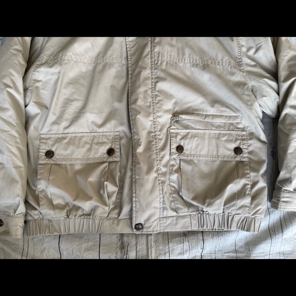 Woodsman All Terrain Work Vintage Jacket Removable Liner Mens Sz XL Tan As is - Picture 7 of 14